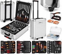 Werkzeugkoffer 1900 Tlg Werkzeugkasten Werkzeugbox Werkzeugkiste Trolley Set Alu