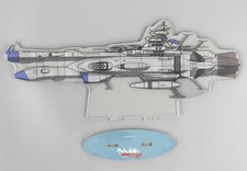 Space Battleship Arizona Acrylic Stand 1/1000 Yamato Forever Japan