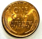 1936-D Lincoln Wheat 1c ~~Uncirculated Red Brown ~ Rough Obverse ~ F30