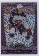 2024-25 O-Pee-Chee Platinum Violet Pixels 130/299 Kent Johnson #108 16fy