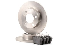 MAPCO Bremsenset Hinten Bremsscheiben Beläge Satz für VW Golf IV Schrägheck