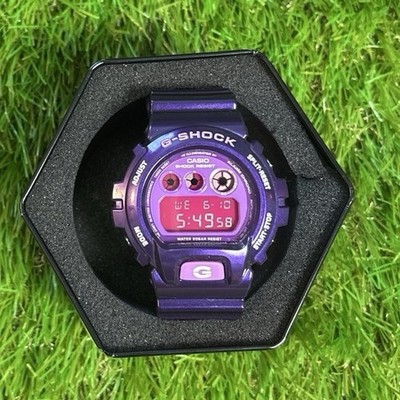 Casio G-Shock DW-6900CC ''Crazy Colors'' Purple Digital Watch - Module 3230 w/ Tin