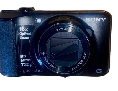 Sony Cyber-Shot DSC H90 Digital Camera 16.1MP 16x Optical Zoom English Black
