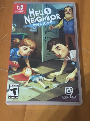 Hello Neighbor Hide & Seek Nintendo Switch Used Complete CIB Tested Authentic