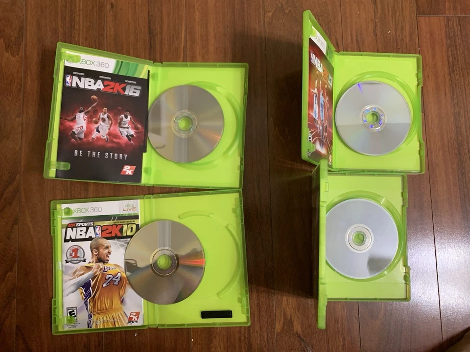 Xbox 360 Lote de 4 - NBA 2K10, 2K12, 2K13, 2K16 - Completo CIB - Probado Foto 4 de 4