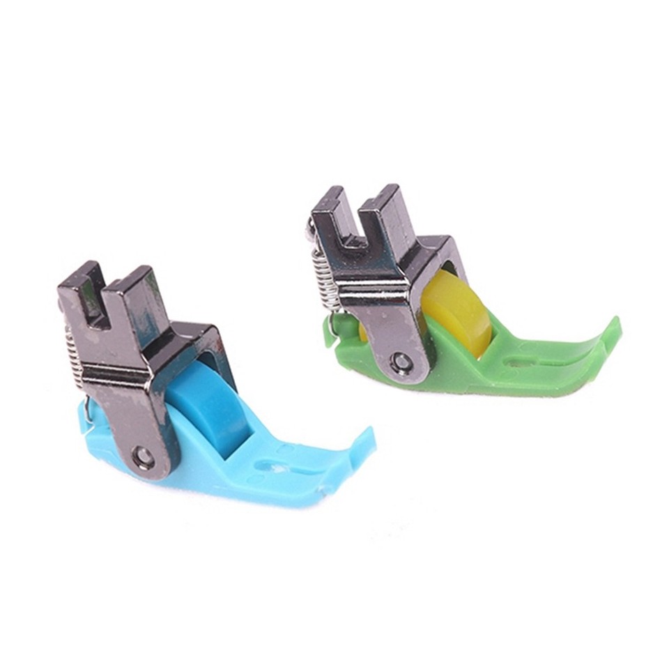 Universal Industrial Sewing Machine Leather Roller Wheel Presser Foot ...