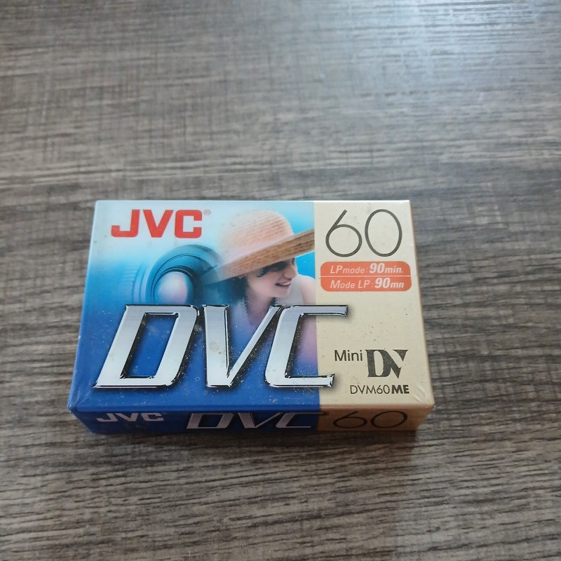 JVC MiniDV Video Tape DVM60ME 60 min SP / 90 min LP NEW 