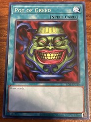 Pot of Greed LOB-119 Legend of Blue Eyes White Dragon