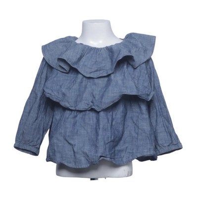 Crewcuts, Bluse, Größe: 116, Blau, Baumwolle, Einfarbig, Mädchen #KLm