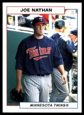 Joe Nathan 2005 Bazooka #110 Minnesota Twins MLB READ FREE SHIPPING AutographDen