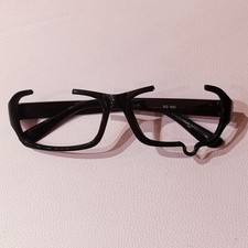 Decorative Half Frame Glasses Anime Style Anti Blue Light for For punk