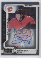 2018-19 O-Pee-Chee Platinum Rookie Autos Spencer Foo #R-SF Auto 4rn