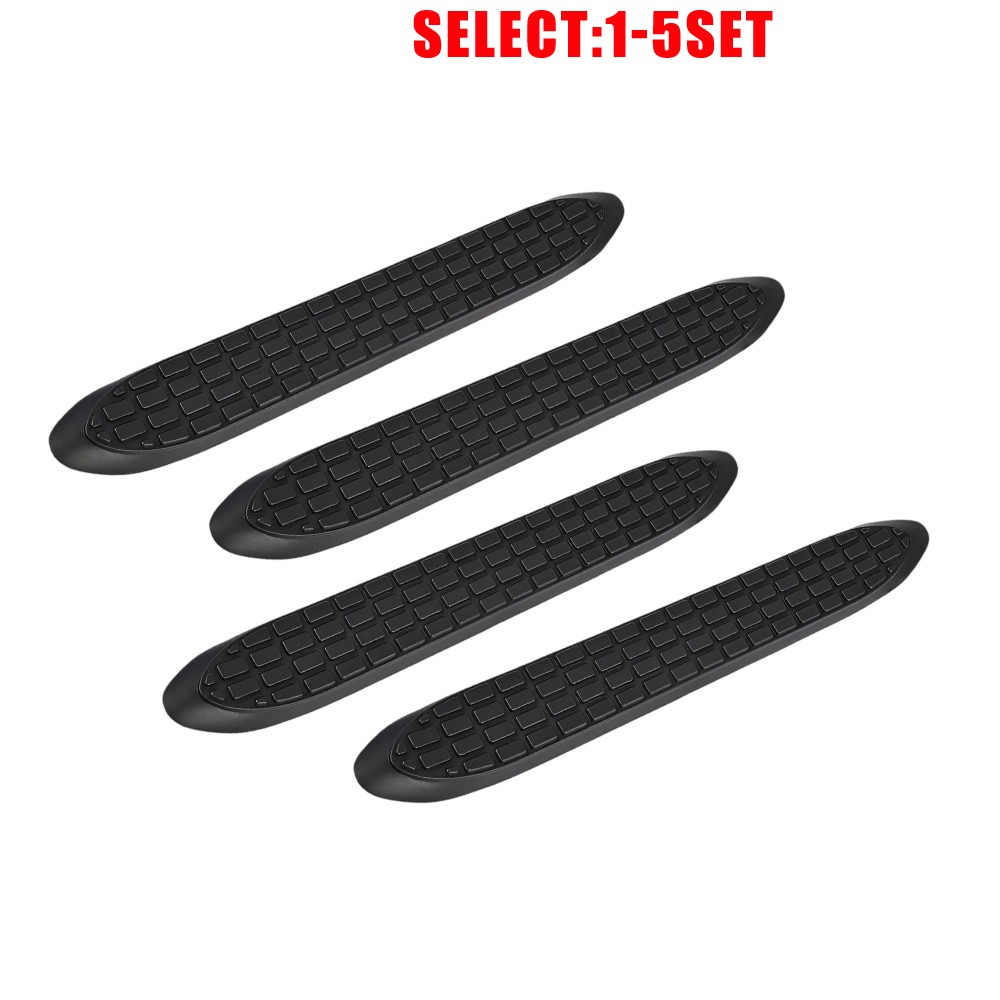 For 3 Inch Round Nerf Bars Replacement Step Pad Kit WSP001KIT Black 4-20X