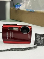 Olympus Stylus Tough 3000 12MP Red Waterproof Shockproof Digital Camera