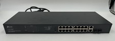 TP-LINK TL-SG1218MPE 18 Port Gigabit Easy Smart Switch with 16-Port PoE 