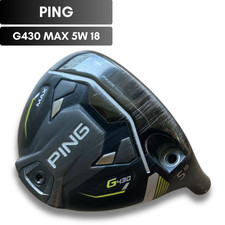 PING G430 MAX 5W 18 Fairway Wood Head Only Right Hand USED D3636