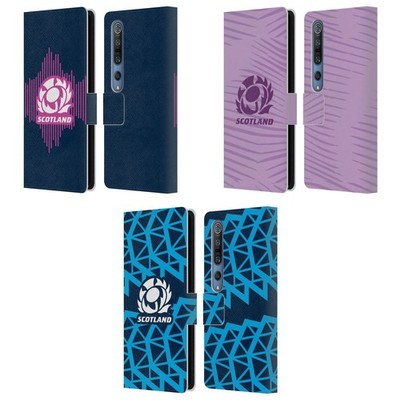 OFFICIAL SCOTLAND RUGBY 2025/26 CREST KIT LEATHER BOOK CASE FOR XIAOMI PHONES
