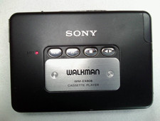 SONY WM-EX808 CASSETTE PLAYER WALKMAN DOLBY B NR EX DBB AVLS Black DC1.5V
