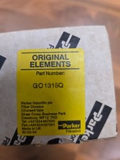 Parker GO1315Q / G01315Q Hydraulic Filter Element 10 Micron Microglass New
