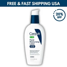 CeraVe AM Facial Moisturizing Lotion SPF 50 Oil-Free for Normal to Dry (3 Fl Oz)