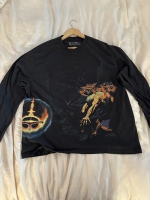 Travis Scott Utopia Tour Till Further Notice Long Sleeve Shirt XL Black  2023