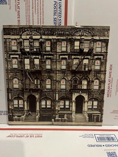 Led Zeppelin ‎Physical Graffiti 1975 OG US Press Swan 2LP Complete W/Sleeves!