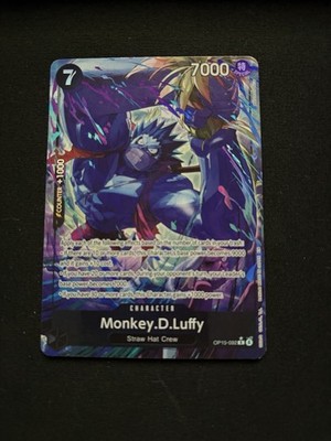 Monkey D. Luffy Alt Art OP15-092 Adventure One Piece TCG - English - NM
