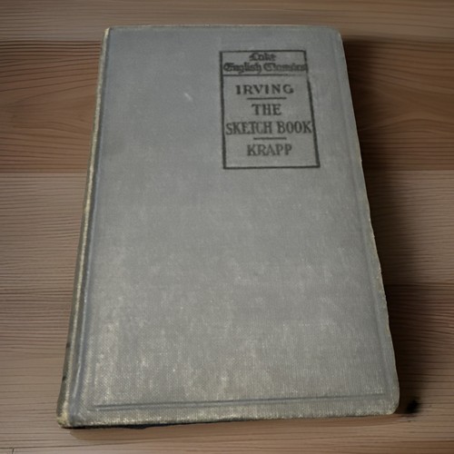Washington Irving - The Sketch Book - 1906 -  Krapp -Lake English Classics - HC - Picture 1 of 11