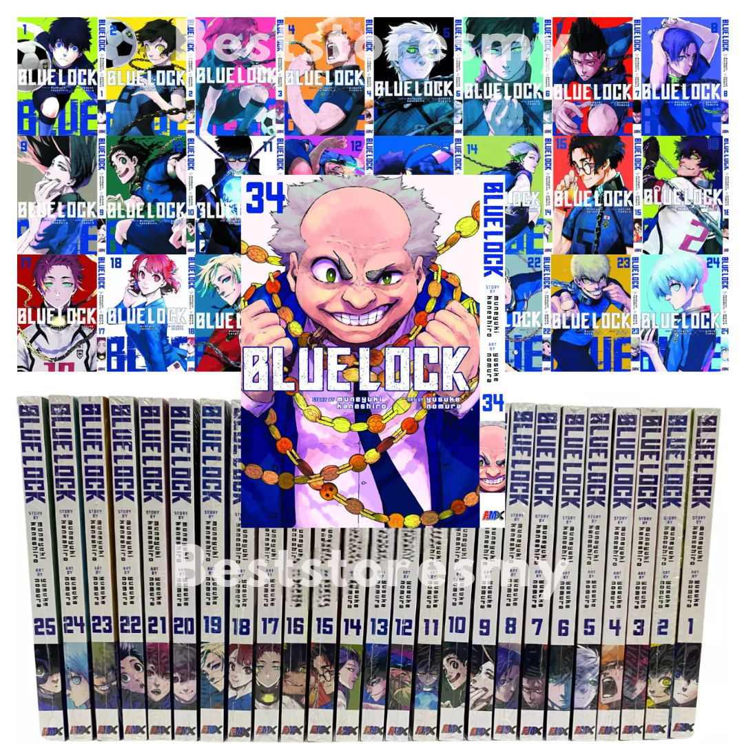 ブルーロック-BLUE LOCK- 1〜34巻セット BLUE LOCK Vol. 1-34 Latest Full Set Japanese Manga Comics | eBay