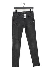 Mint Velvet Women's Jeans UK 10 Grey Cotton with Elastane Skinny