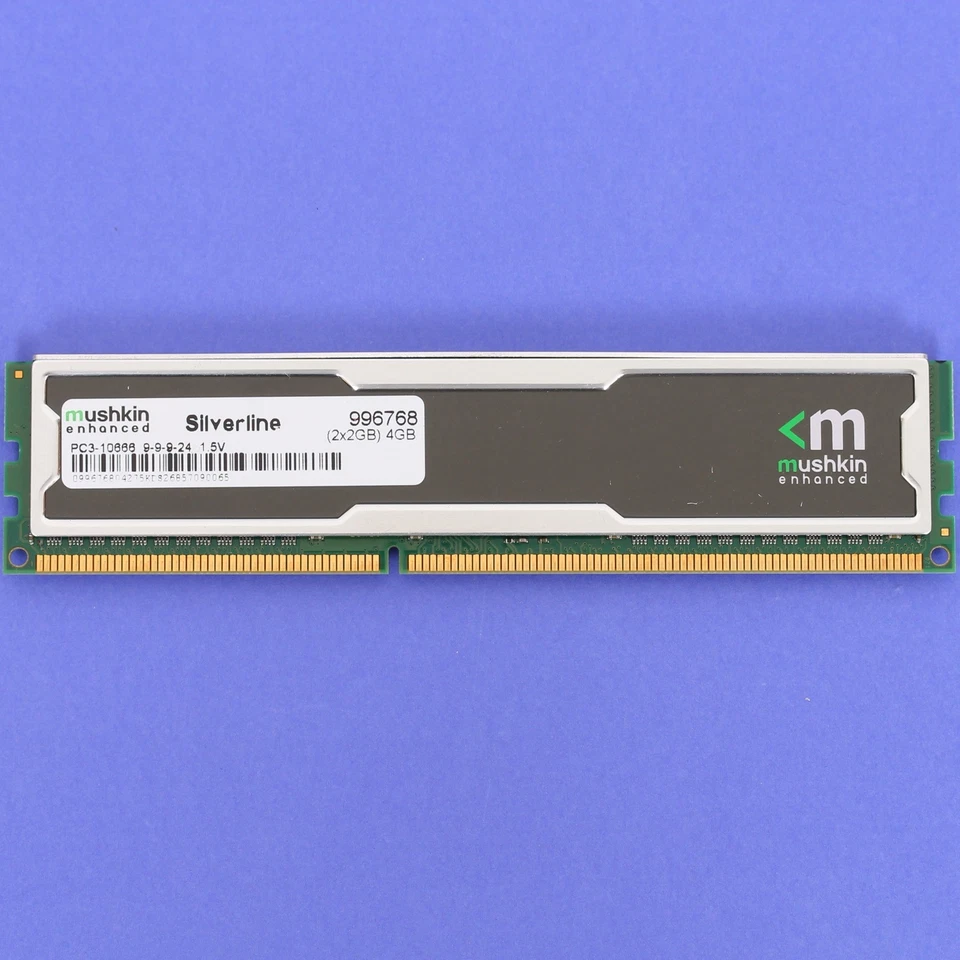 Mushkin Silverline 8GB (4x 2GB) DDR3 10600U 1333MHZ Desktop 240 Pin Memory RAM - Image 2 of 3