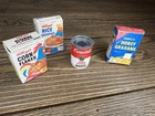 Vintage Miniature Dollhouse Play Food Kellogg’s Campbell’s Nabisco Lot 4 pcs — photo 1