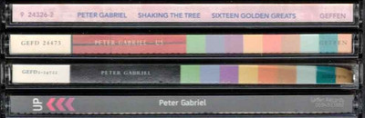 PETER GABRIEL Us+Shaking The Tree+Up+Secret World Live (2CD) GEFFEN 5 CD LOT!