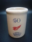 Miniature Red Wing Stoneware 50 Gallon Crock Ornament Size Mini  Pottery 2 in.