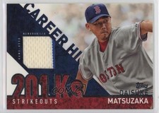 2015 Topps Career High Relics Daisuke Matsuzaka #CRH-DM 0q3