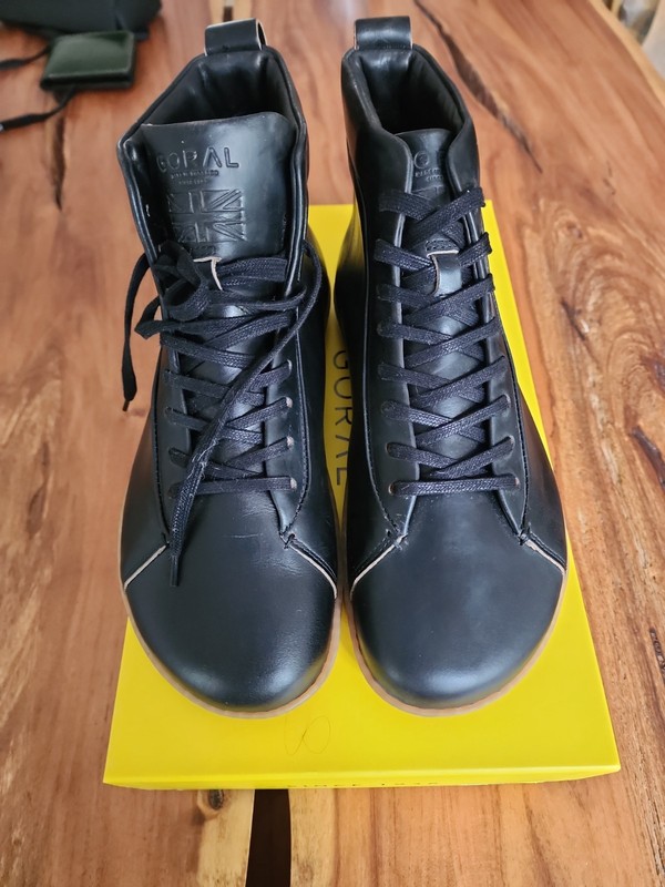 Rose Anvil X Goral Smugs Barefoot High Top Sneakers Uk7 Us 8 In Blackcrome Xl