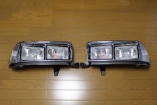 Bumper Headlight Indicator Lamp Set Fits For Toyota Land Cruiser 80 Series