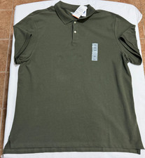 Old Navy Men's Polo Shirt - Green - Size 2XL - Brand New With Tags