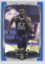 2014 Topps Chrome Blue Refractor 118/199 Josh Huff #121 0o9