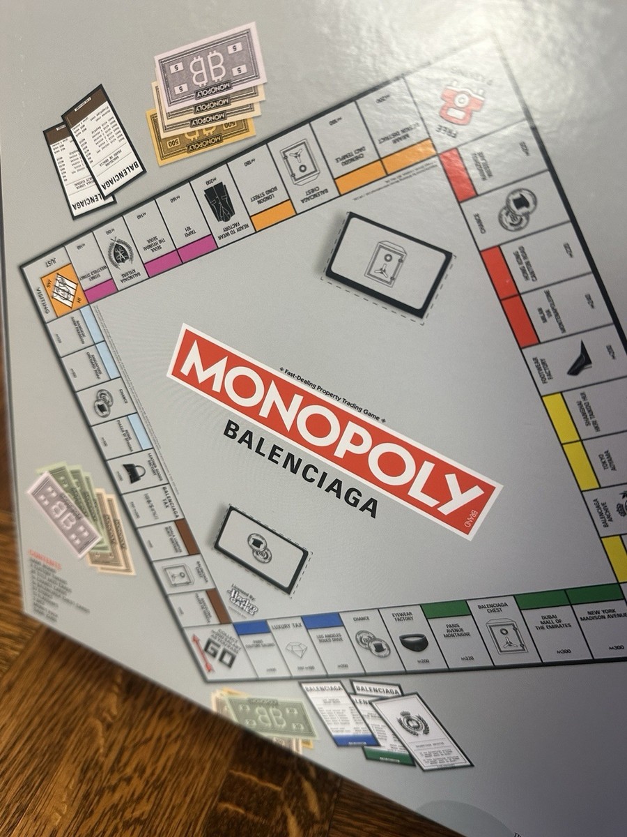 Rare Balenciaga Monopoly Board Game New Sealed Authentic 2025 | eBay