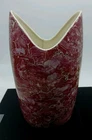 Vintage McCoy Pottery Red MCM Vase