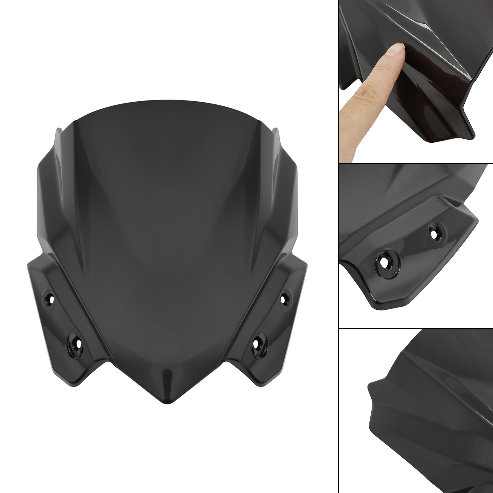 Windshield Windscreen for Kawasaki Z650 2017-2019 S2