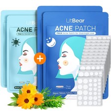 Acne Pimple Patches- Day and Night 4 Sizes 360 Dots Thin Thick Hydrocolloid...