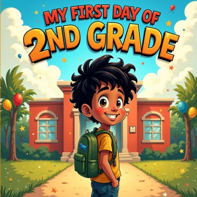 #ad #ad My First Day of 2nd Grade Book: A Gentle Story About Starting School with Co... $9.79