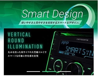 Carrozzeria Pioneer Car Audio 2din Cd/usb/bluetooth Fh-4600 for