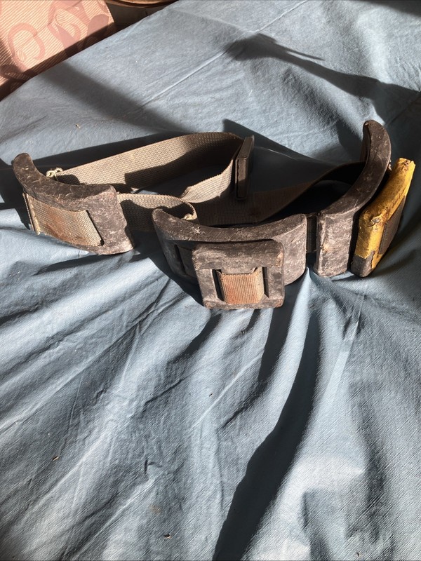 VTG Lead Weighted Scuba Diving Canvas Belt 24.8 Lbs LEAD