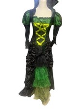 Leg Avenue Storybook Witch 2 Piece Costume With Petticoat Size S