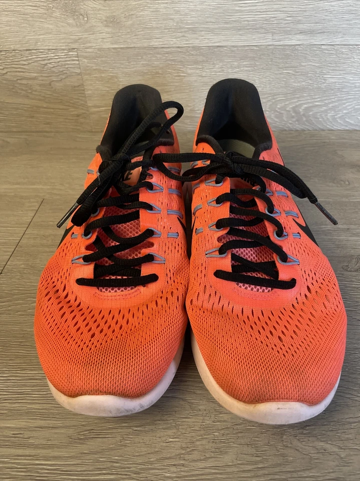 Nike LunarGlide 8 Pink Running Shoes Lace Up Low Top Womens Size 10 (843726-606) - Image 2 of 4