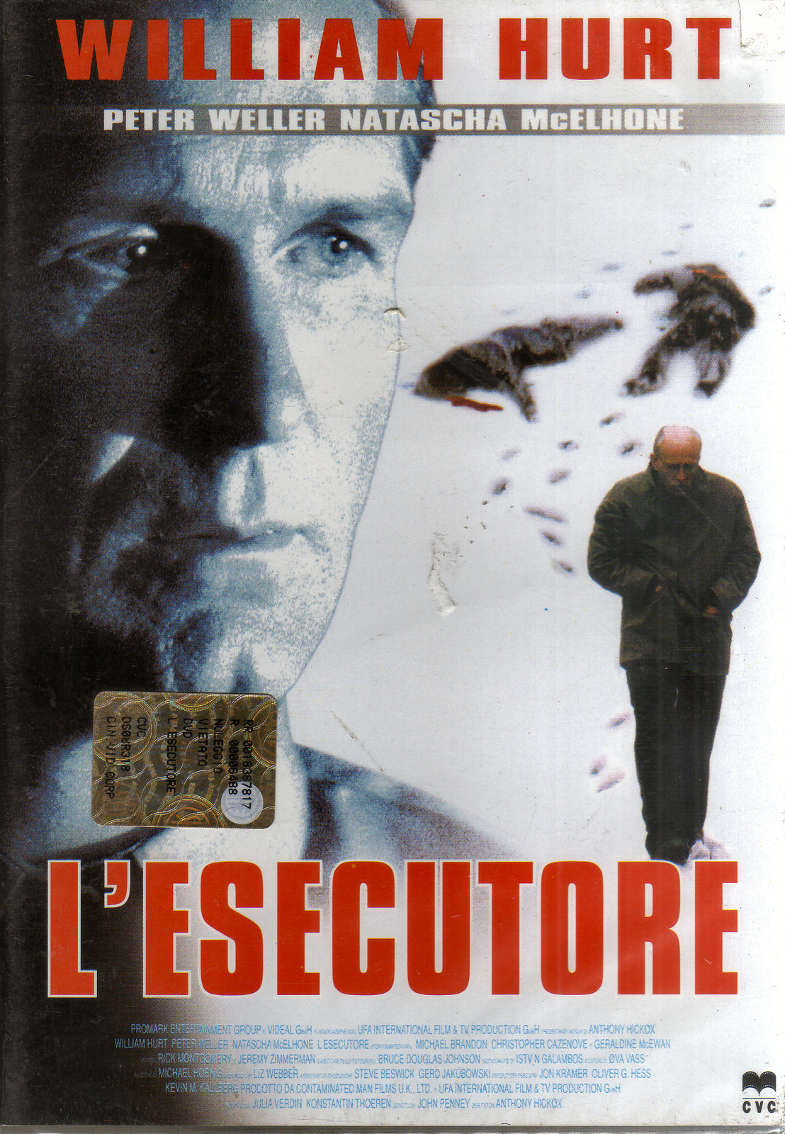 L'ESECUTORE con William Hurt - DVD NUOVO