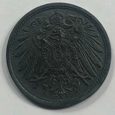 1921 Germany 10 Pfennig Foreign Coin #1437